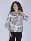 Indigo Safari Top
