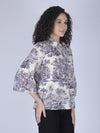 Indigo Safari Top