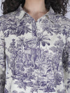 Indigo Safari Top
