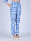 Indigo Mosaic Co-ord Set