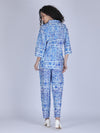 Indigo Mosaic Co-ord Set