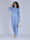 Indigo Mosaic Co-ord Set