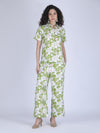 Olive Bloom Co-ord Set