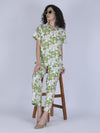 Olive Bloom Co-ord Set