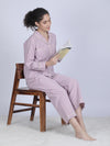 Blush Check Sleep Lounge Set