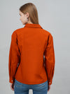 Solid Rust Orange