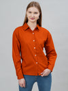 Solid Rust Orange