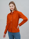 Solid Rust Orange