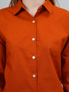 Solid Rust Orange