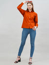 Solid Rust Orange